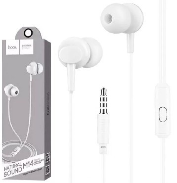 Наушники HOCO (6957531049333) M14 INITEAL SOUND, белый