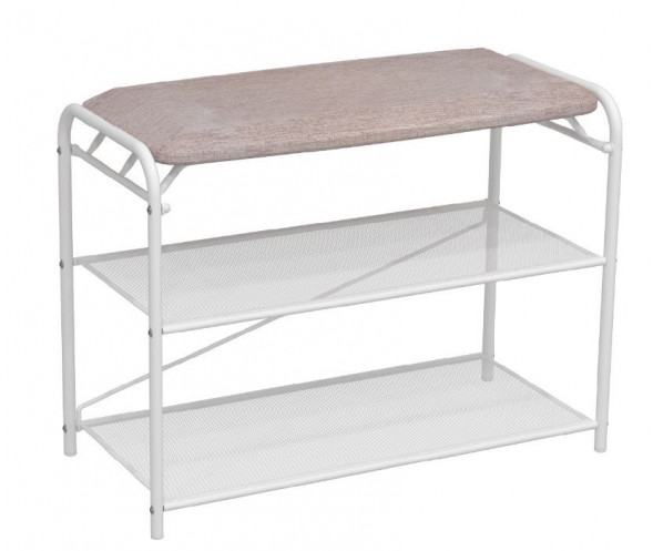 Подставка для обуви ЗМИ Подставка для обуви &quot;Гранада 23&quot; (GRANADA 23 shoe bench), Белый ПДОГ23С Б