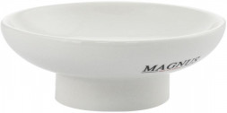 Мыльница MAGNUS 85004-C Мыльница керамическая, запаска