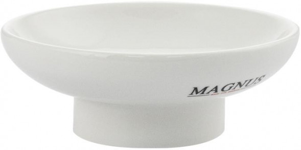 Мыльница MAGNUS 85004-C Мыльница керамическая, запаска