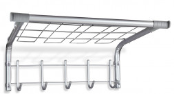 Вешалка SHEFFILTON SHT-WH7 хром лак/серый (946506)