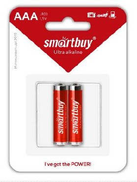 Элементы питания SMARTBUY (SBBA-3A02B) LR03-2BL