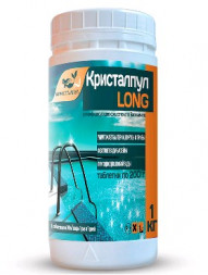 бассейн BESTWAY Таблетки Кристалпул LONG 200г., для бассейнов, 1 кг.