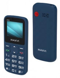 Телефон мобильный MAXVI B100i Blue