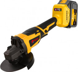 Машина шлифовальная угловая EDON AAG-21/125BL черный/желтый 25093