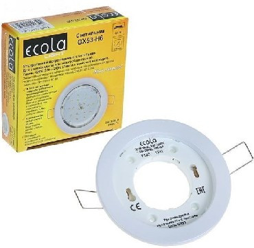 светильник ECOLA TW5325ECB GX53/H6 белый