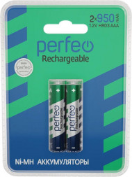 Аккумуляторы PERFEO (PF_C3015) AAA950MAH/2BL Аккумулятор Пластик