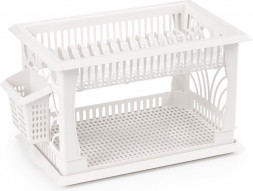 Сушилка для посуды АЛЬТЕРНАТИВА М8709 Мечта хозяйки №1 белый