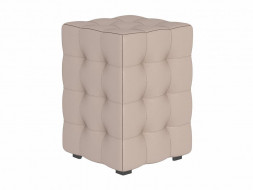 Пуф BONMEBEL Пуф Модерн-2 мини кожзам гольф бежевый (1 пак.)