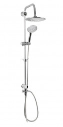 Душевая стойка OSKAR 3015 Стойка душевая тропический душ с ХРОМИРОВАННЫМИ круглыми лейками
