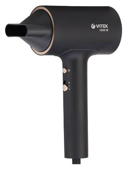 Фен VITEK VT-1305 (MC) черный/розовое золото
