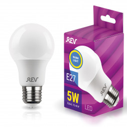 Лампа светодиодная REV 32344 0 A60 E27/5W/2700K