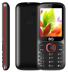 МОБИЛЬНЫЕ ТЕЛЕФОНЫ СТАНДАРТ GSM BQ 2440 Step L+ Black+Red