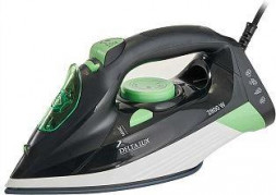 Утюг DELTA LUX DE-3002 черный с зеленым