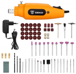 Шлифмашина DEKO DKRT150 + 80 аксессуаров 063-1418