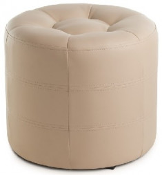 Пуф VENTAL ПФ-7 бежевый (круглый)