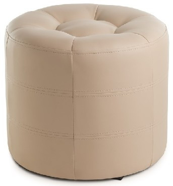 Пуф VENTAL ПФ-7 бежевый (круглый)