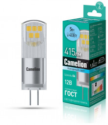 Лампа CAMELION (13750) LED5-G4-JC-NF/845/G4