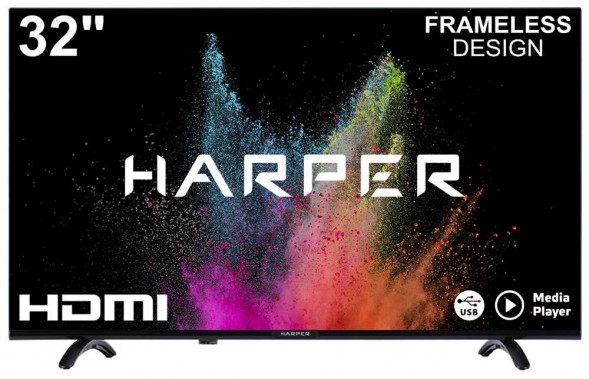 LCD-телевизор HARPER 32R721T БЕЗРАМОЧНЫЙ