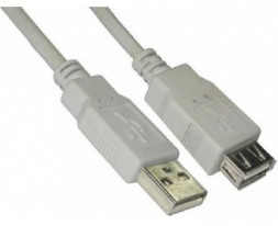 USB кабель 5BITES UC5011-050C USB2.0 / AM-AF / 5M