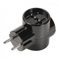 разветвитель SMARTBUY (SBE-16-A03-3z) Разветвитель 3 гнезда с заземлением круглый 16А 250B