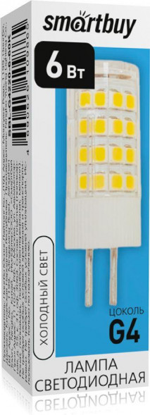 Лампа SMARTBUY (SBL-G4220-6-60K) G4220-6W/6000/