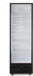 Шкаф -витрина БИРЮСА B521RN 545л витроина черный фронт