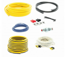 Комплект проводов SWAT PAC-T4 для подкл. 2х кан. усилителя 4Ga, ССА, блистер