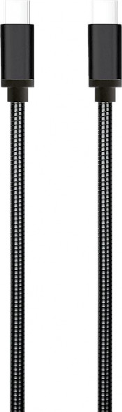 Кабель AKSBERRY (6900278680019) X160 Spring Type C-Type C, графит