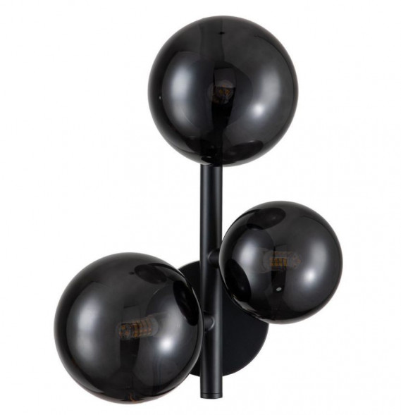 Светильник настенный INDIGO 11018/3W Black (V000198)