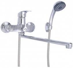 Смеситель для ванны GOTA ROCIO G254810 Alicante Смеситель д/ванны шар. с изливом L-30см. перекл.душа d35
