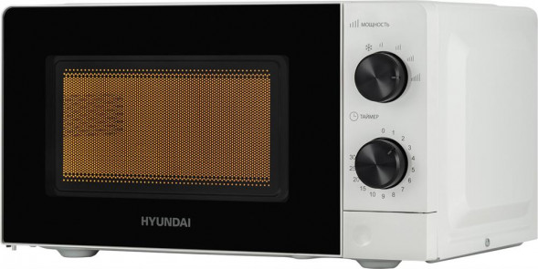 Микроволновая печь соло HYUNDAI HYM-M2049 20л. 700Вт белый/черный