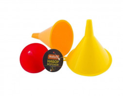 Набор воронок MALLONY Набор воронок 3 шт., FS-1, размер: 11*10,5*10см (985863)