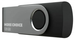 флэш-накопитель MORE CHOICE (4610196407680) MF128-4 USB 128GB 2.0 Black