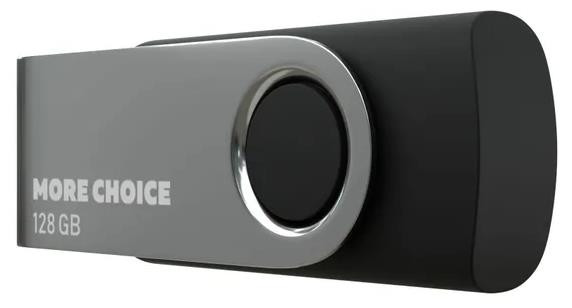 флэш-накопитель MORE CHOICE (4610196407680) MF128-4 USB 128GB 2.0 Black