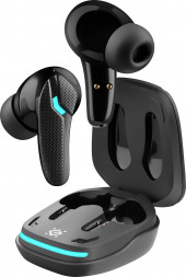 Наушники DEFENDER (63285) CyberDots 285 черный, игровые TWS, Bluetooth