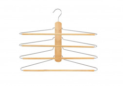 Вешалка деревянная РЫЖИЙ КОТ Вешалка деревянная SS4, 4 в 1 (311334)