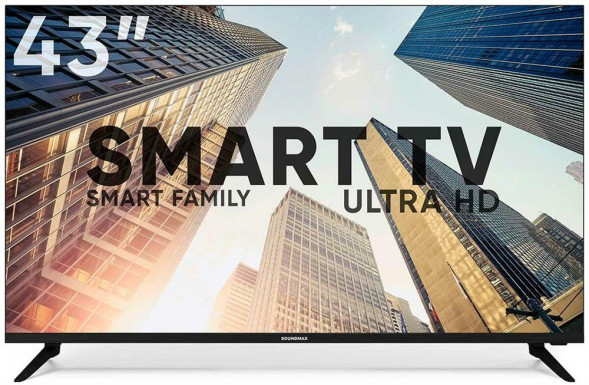 LЕD-телевизор SOUNDMAX SM-LED43M02SU(черный)