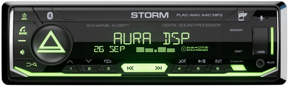 Автомагнитола AURA STORM-868DSP DSP-ресивер