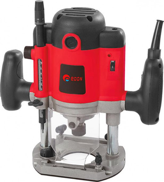 Фрезер электрический EDON PR-12/1900 черный/красный 21071