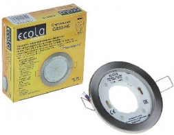 светильник ECOLA TS5325ECB GX53/H6 сатин-хром