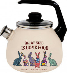 Чайник APPETITE 4с209я Зайцы эмал 3,0л