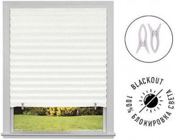 РЫЖИЙ КОТ Самоклеящиеся Skandi, размер 60х180см, блэкаут, цвет белый (106824)