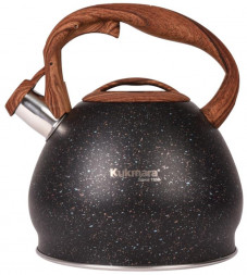 Чайник KUKMARA kuk-07/3103355 нерж 3,4л со свистком Гранит Original