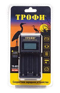 Аккумулятор ТРОФИ TR-803 LCD скоростное