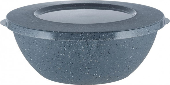 Миска PLAST TEAM PT107311026 Stone темный камень 1л