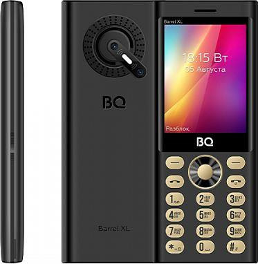 Телефон мобильный BQ 2832 Barrel XL Black/Gold