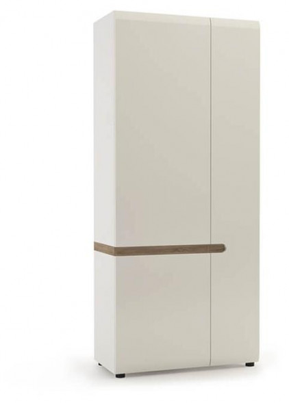 Шкаф АНРЭКС LINATE Шкаф 2D/TYP 20A, цвет белый/сонома трюфель