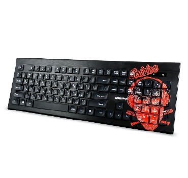 Клавиатура компьютерная SMARTBUY (SBK-223U-S-FC) Soldier