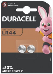 Элементы питания DURACELL LR44-2BL (Б0009737)